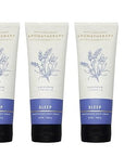 Bath & Body Works Aromatherapy Sleep Lavender + Vanilla Body Cream with Natural Essential Oils, 8 oz each - 3 Pack