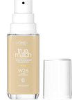 L'Oreal Paris True Match Super-Blendable Foundation, Medium Coverage Liquid Foundation Makeup, W2.5, Light Medium, 1 Fl Oz