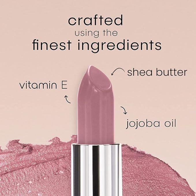 nude envie - Lipstick - Creamy & Long-Lasting Finish - Velvety Texture & Easy Application - Luxury Hydration - With Shea Butter, Vitamin E & Jojoba Oil - Vegan, Paraben-Free & Cruelty-Free - Cool