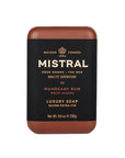 Mistral Bar Soap, Mahogany Rhum, 8.8 Ounces
