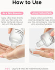 Hanskin Real Complexion Hyaluronic Skin Essence, Hydrating Toner for Dry, Dull, Sensitive Skin - Hyaluronic Acid Collagen Moisturizing Purifying Paraben-Free Korean Skincare for Face [5.07 fl. oz.]