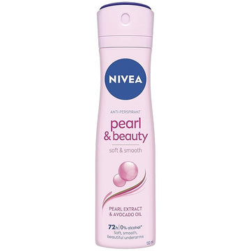 Nivea Pearl Beauty Spray Female Deodorant, 150 ml