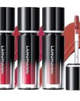 LANGMANNI Lip Oil Tint | Hydrating & Long-Lasting Lip Stain | Moisturizing And High Gloss Makeup,Non-Sticky Lip Stain For Watery And Silky Smooth Lips(#4+5+6)