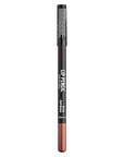 KISS New York Professional Slim Lip Pencil, Creamy Soft Lip Liner, Smooth Long-Lasting Rich Lip Color, Natural Lip Makeup, Water-Resistant Lip Crayon (Soft Brown)