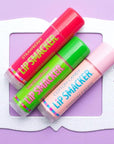 Lip Smackers Flavored Lip Balm Original & Best - Moisturizing, Soothing Trio Strawberry, Watermelon, & Cotton Candy