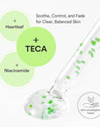 Abib Heartleaf TECA capsule serum Calming drop 1.69 fl.oz. | Soothing Hydration with Centella Asiatica & Niacinamide | Lightweight Korean Skincare for Sensitive Skin