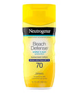 Neutrogena Beach Defense Water-Resistant Face & Body SPF 70 Sunscreen Lotion with Broad Spectrum UVA/UVB Protection, Oil-Free Fast-Absorbing Sunscreen Lotion, Oxybenzone-Free, 6.7 oz