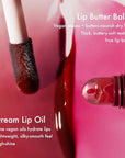 Summer Fridays Dream Lip Oil - Tinted Lip Oil with Moisturizing Sheer Coverage, High-Shine and Deep Hydration - Non-Sticky Formula for Long-Lasting Softness - Midnight Berry (0.15 Oz)