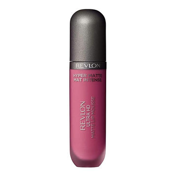 Revlon Ultra HD Lip Mousse Hyper Matte, Longwearing Creamy Liquid Lipstick in Pink, Dusty Rose (800), 0.2 oz