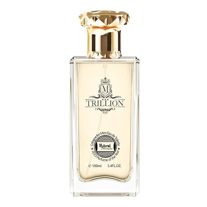 Hybrid & Company Trillion Pour Homme Eau De Toilette Natural Spray Vaporisateur,3.4FL.OZ