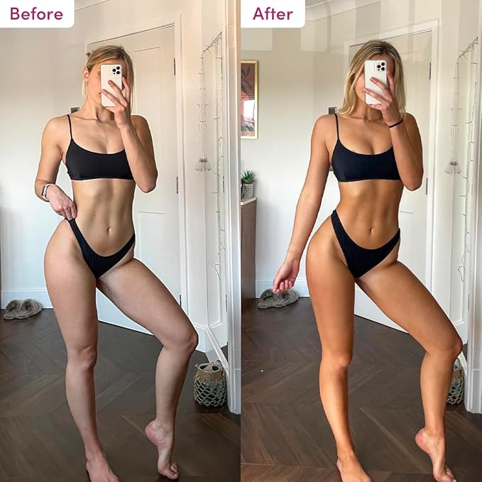 Coco & Eve Self Tanner Mousse Kit - (Medium) All Natural Sunless Instant Self Tanning Lotion with Bronzer & Mitt Applicator | Sunny Honey Bali Bronzing Kit