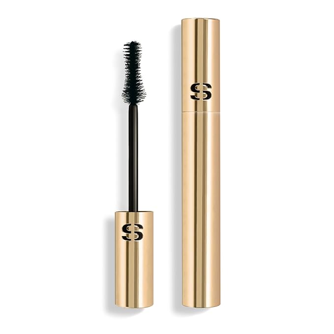Sisley Paris Phyto-Noir Mascara, 1 Deep Black - 15x More Volume & Thicker-Looking Lashes - Adds Visible Length & Definition - Long-Lasting, Clump-Free Formula