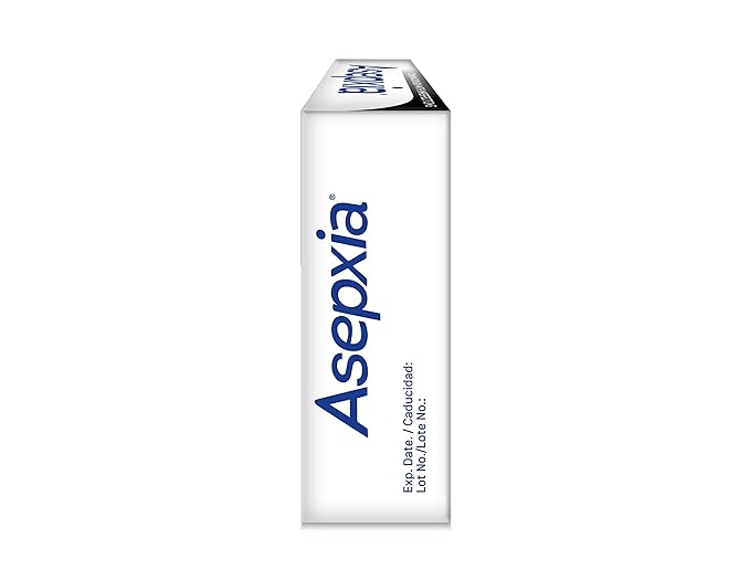 Asepxia with Activated Charcoal Purifying Effect Acne Treatment Bar Soap with Salicylic Acid, 4 Ounce (Pack of 2)