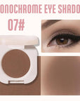 Matte Single Eyeshadow Palette Makeup for Green Blue Eyes, Dark Brown Matte Eyeshadow For Old Women, Holographic Multichrome Cream Iridescent Single Monochrome Eye Shadow Makeup