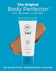 BE YOU BODY | Body Leg Perfecting Bronzer | Instant Healthy Waterproof Wash Off Radiant, Sun Free Natural Looking Transfer & Sweat Resistant Glowing Tan | No Orange Skin, No Stink, No Streak.