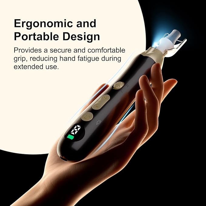 Electric Nail File Drill: Rechargeable Codless Nail Drill Set Kit for Acrylic Gel Dip Powder Nails, 9-Speed Professional Manicure Pedicure Machine, Portable and Lightweight for Home & Salon Use