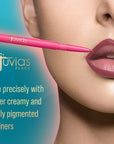 Juvia's Place Coffee Shop Luxe Lip Liner: Love Me - Colorstay Matte Finish Lip Pencil, Makeup for Natural Long Lasting Beauty and Sensational Wear, Lip Stain Kiss Proof Cometics