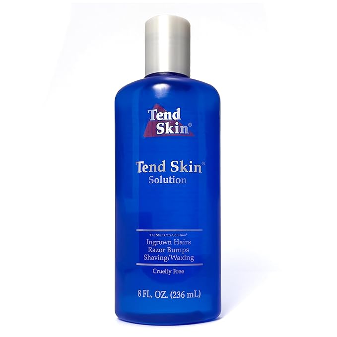 Tend Skin Razor Bump, Ingrown Hair Solution for Unsightly Razor Bumps, Ingrown Hair and Razor Burns, Post Shaving and Waxing Toner for Men and Women, Made in USA, 8 Oz