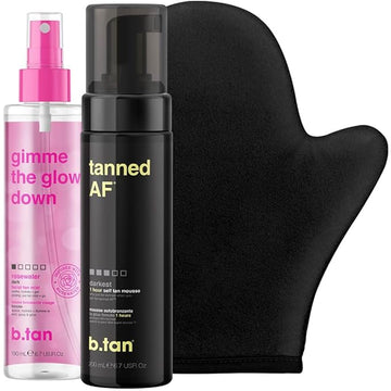 b.tan Dark Self Tan & Face Tanning