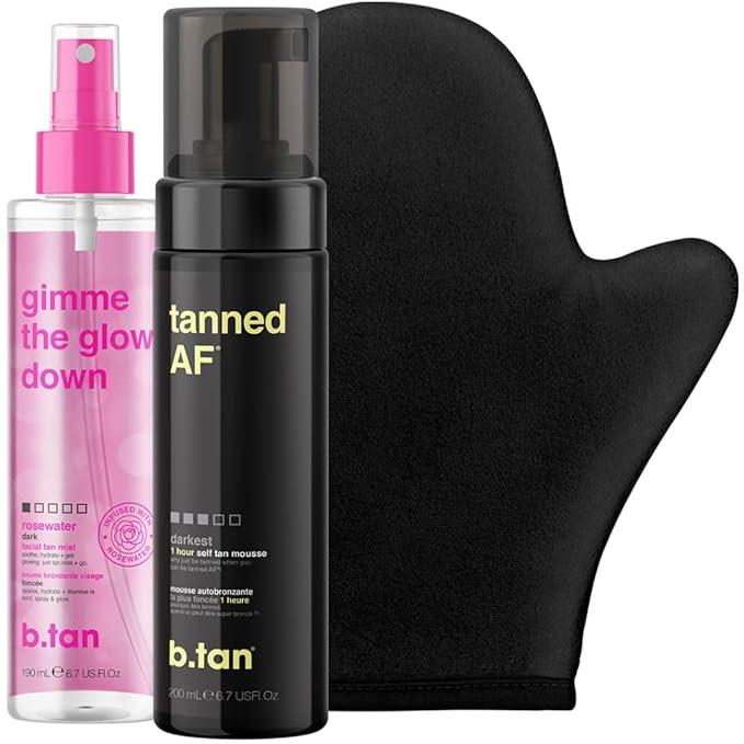 b.tan Dark Self Tan & Face Tanning