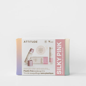 ATTITUDE Silky Pink Makeup Box Set,