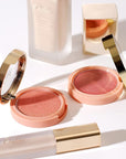 Oulac Shimmer Blush Cheek| 2 in 1 Powdery 4.8g