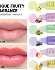 6 Pcs Ultra-Hydrating Lip Gloss Set with Vitamin Oils | High-Shine, Non-Sticky Lip Balm for Smooth, Nourished Lips (6pcs-clear fruit lip gloss kit, pack of 6)