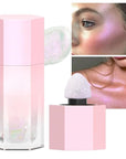 evpct Mermaid Pink Highlighter Makeup Liquid Blue Purple Palette Stick