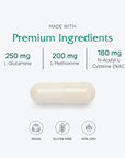 Vitanica Endocrine Disruptor Relief, Liver Detox Cleanse Support, Dr. Formulated Liver Support Supplement with Calcium D-Glucarate, ALA, NAC, L-Glycine & More, Vegan, 120 Capsules