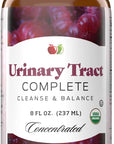 Complete Natural Products Urinary Tract Complete 8oz - Liquid Supplement for a Urinary Tract Cleanse, Defense, Health, and Treatment with Organic Cranberry & Organic D-Mannose