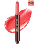 Hydrating Shimmer Lipstick,Moisturizing Jelly Lip Gloss,Shine Dew Red Lipstick Pen, Long Lasting Waterproof Tint Lip Balm Plumping Lip Stain Pen,Women's Day Makeup Gift for Women-09#