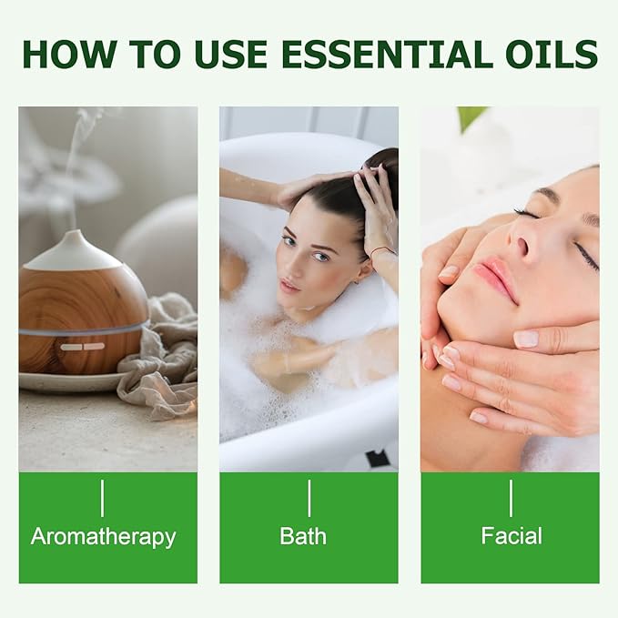 Rosemary Oil for Hair Growth, 100% Natural Cold Pressed Rosemary Hair Oil, Multipurpose Rosemary Essential Oils for Skin, Aromatherapy for Women & Men