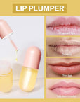 KISSIO Natural Lip Plumper,Lip Plumping Lip 5.5ml