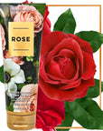 Bath and Body Works Rose Ultra Shea Body Cream 8 Ounce Medern Delicate