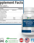 Well of Life Probiotic-40 Billion: Helps Gut Health & Digestive Support. 4 Strain Blend, 40 Billion CFU. Enhances Nutrient Absorption, Metabolism. 60 Capsules. Non-GMO, Made in USA.