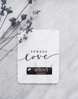 Ellovi Natural Lip Butter Lip Balm - Blossom - Pure Enough to Eat - Made With Just 6 Vegan Ingredients - Moisturizing Lip Care for All Day Hydration (Single)