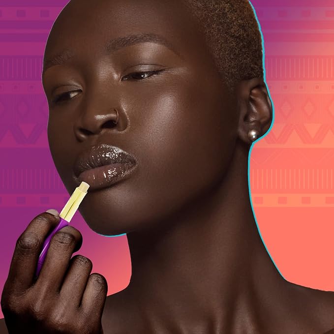 Juvia's Place The Nubian Nourishing Lip Balm | Peppermint – Moisturizing Lip Chap, Long-Lasting Hydration with Baobab, Manketti, Sunflower and Jojoba Oils, Vegan & Cruelty-Free - 0.6oz