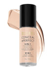 Milani Conceal + Perfect Liquid Foundation - Nude Ivory, 1 Fl. Oz.