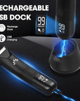 Manscape Ball Trimmer for Men,Body& Pubic Hair Trimmer and Groin Hair Shaver, Bikini Trimmer Women,Smooth Shaving, Lightweight with Travel Lock, IPX7 Waterproof Wet/Dry Shaving, LED Display