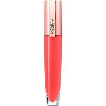 L'Oreal Paris Glow Paradise Hydrating Tinted Lip Balm-in-Gloss with Pomegranate Extract & Hyaluronic Acid, Ultra-Gentle, Non-Sticky Formula, Angelic Daydream, 0.23 fl oz