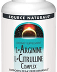 Source Naturals L-Arginine L-Citrulline Complex, 120 Tablets, 1000 mg