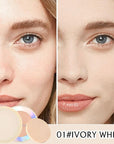 Oil Control Face Pressed Powder, Ultra-Fine Lightweight Face