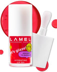 Lamel Hydrating Lip Oil LET`S GLAZE - Hydrating Lip