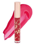 Winky Lux Fruity Gloss pH Lip Stain, Non Sticky Lip Gloss, Tinted Lip Oil, Lip Lacquer, Yummy Fruit Lipgloss, Jojoba Oil for Hydration & Shine, Raspberry