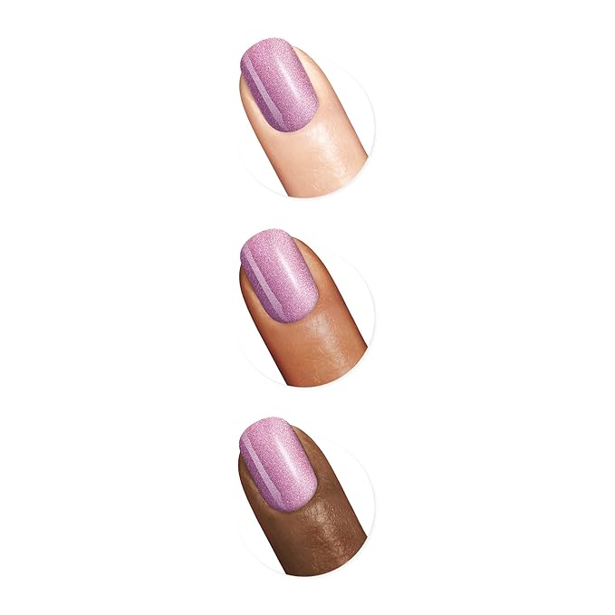 Sally Hansen Miracle Gel™, Metro Midnight, Long Lasting, Gel-Like Formula, No UV Lamp Needed, Purple Nail Polish