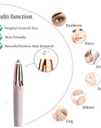 Eyebrow Hair Remover Replacement Heads for Finishing Touch Flawless Facial Hair Remover,Painless Replacement Blades for Flawless Brows Hair Removal,with Cleaning Brush,As Seen On Tv(4 Count).