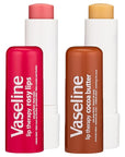 Vaseline Lip Therapy Variety 4-Pack – Rosy Lips + Cocoa Butter Moisturizing Lip Balm with Vitamin E, 0.16 Oz Ea