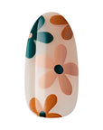 KISS imPRESS No Glue Mani Press-On Nails, Design, 'As It Was', Neutral/green, Medium Size, Almond Shape, Includes 30 Nails, Prep Pad, Instructions Sheet, 1 Manicure Stick, 1 Mini File