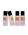 Victoria's Secret Fragrance Mist Collection 4 Piece Shimmer Mini Gift Set, Assorted Scents