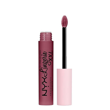 NYX PROFESSIONAL MAKEUP Lip Lingerie XXL Matte Liquid Lipstick - Bust-Ed (Purple Mauve)